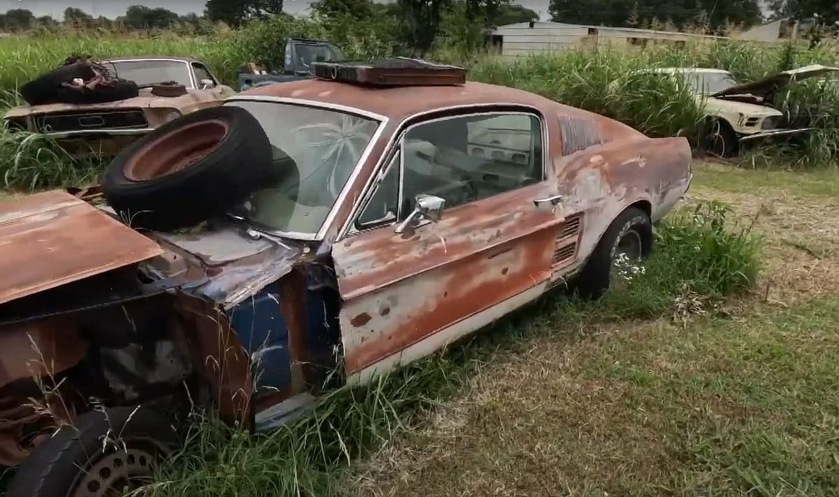 Rare 1967 Ford Mustang Found After 40 Years