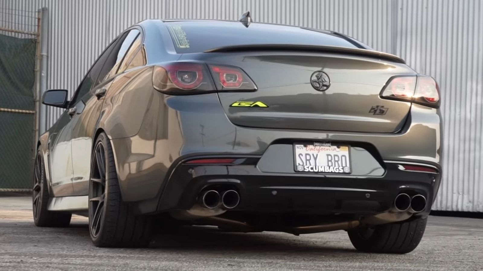 Chevy SS Sedan Comes Supercharged