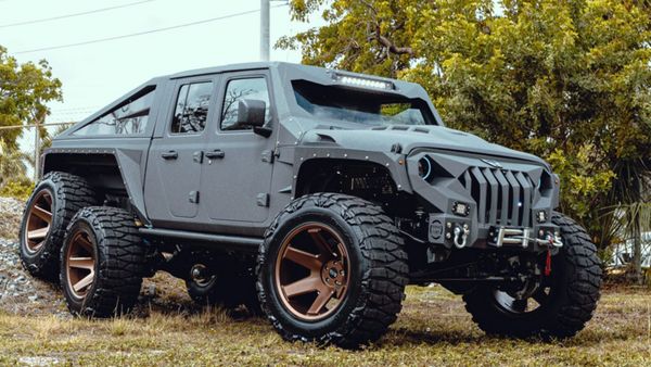 Luka Doncic Drives An Apocalypse Hellfire Jeep X