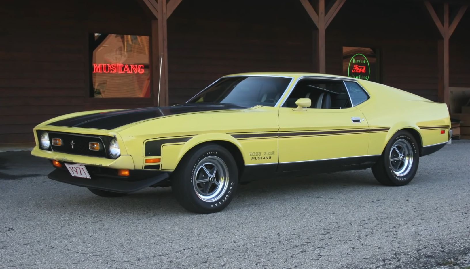 1-of-1 1971 Ford Mustang Boss 302 Prototype Being Restored