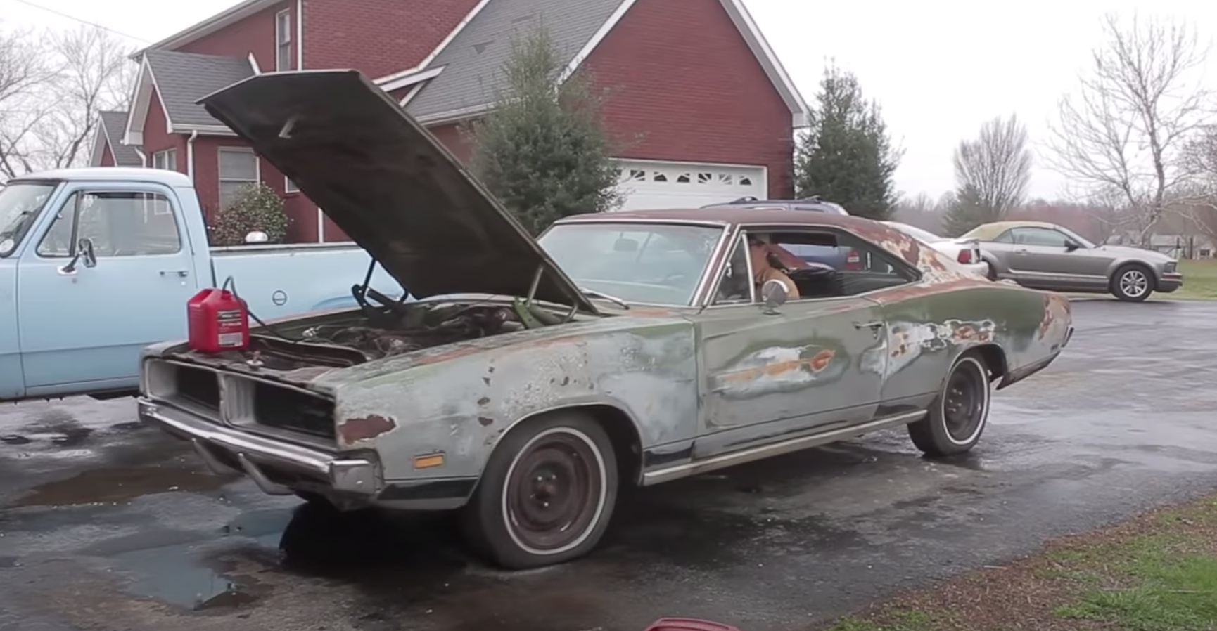 Abandoned 1969 Dodge Charger Finally Drives Under Own Power After 34 Years