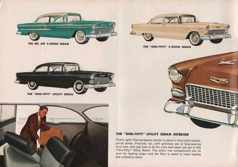 1955 Chevrolet Bel Air | Overview, Specs, Performance, OEM Data