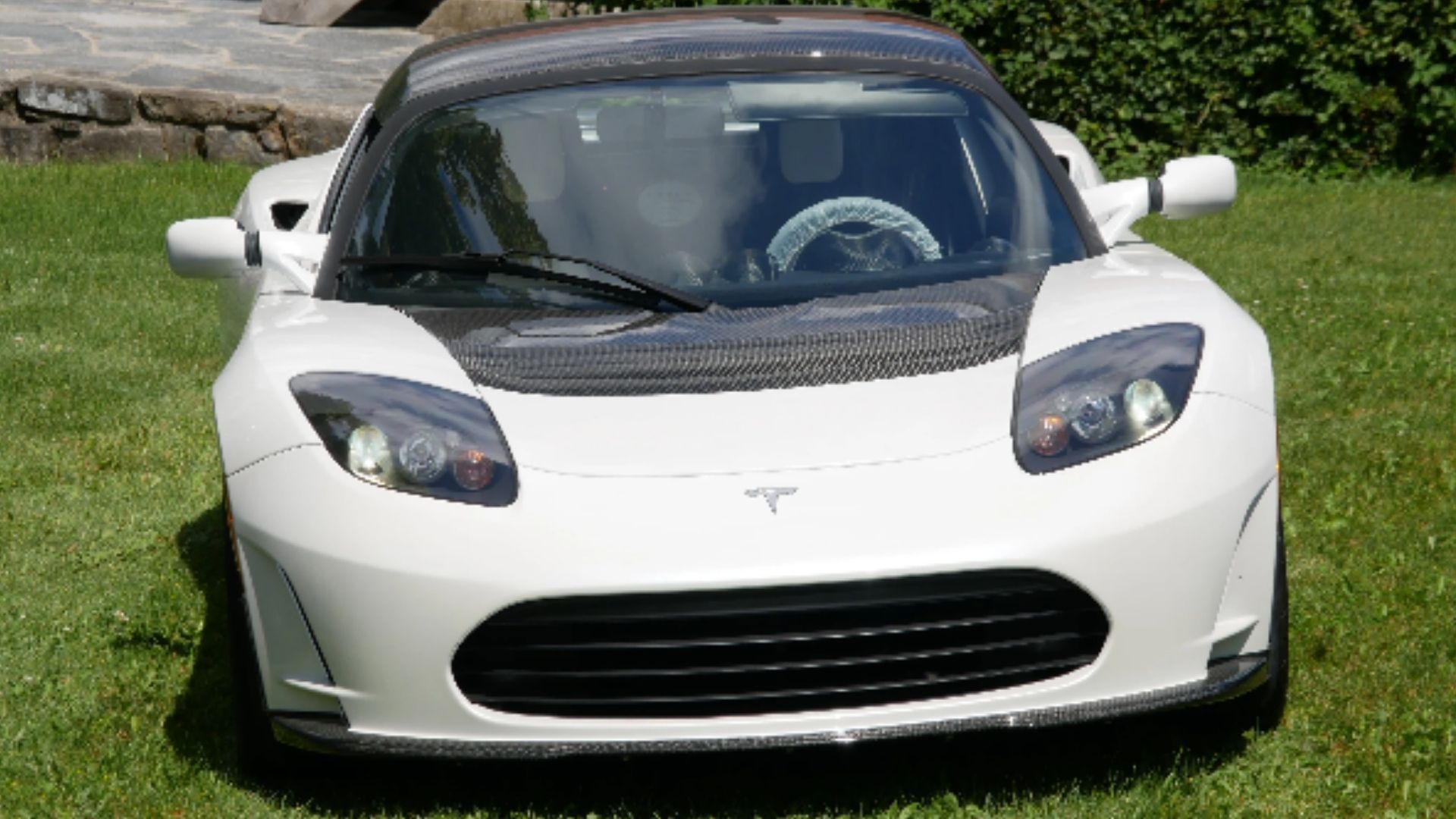 tesla roadster miniature