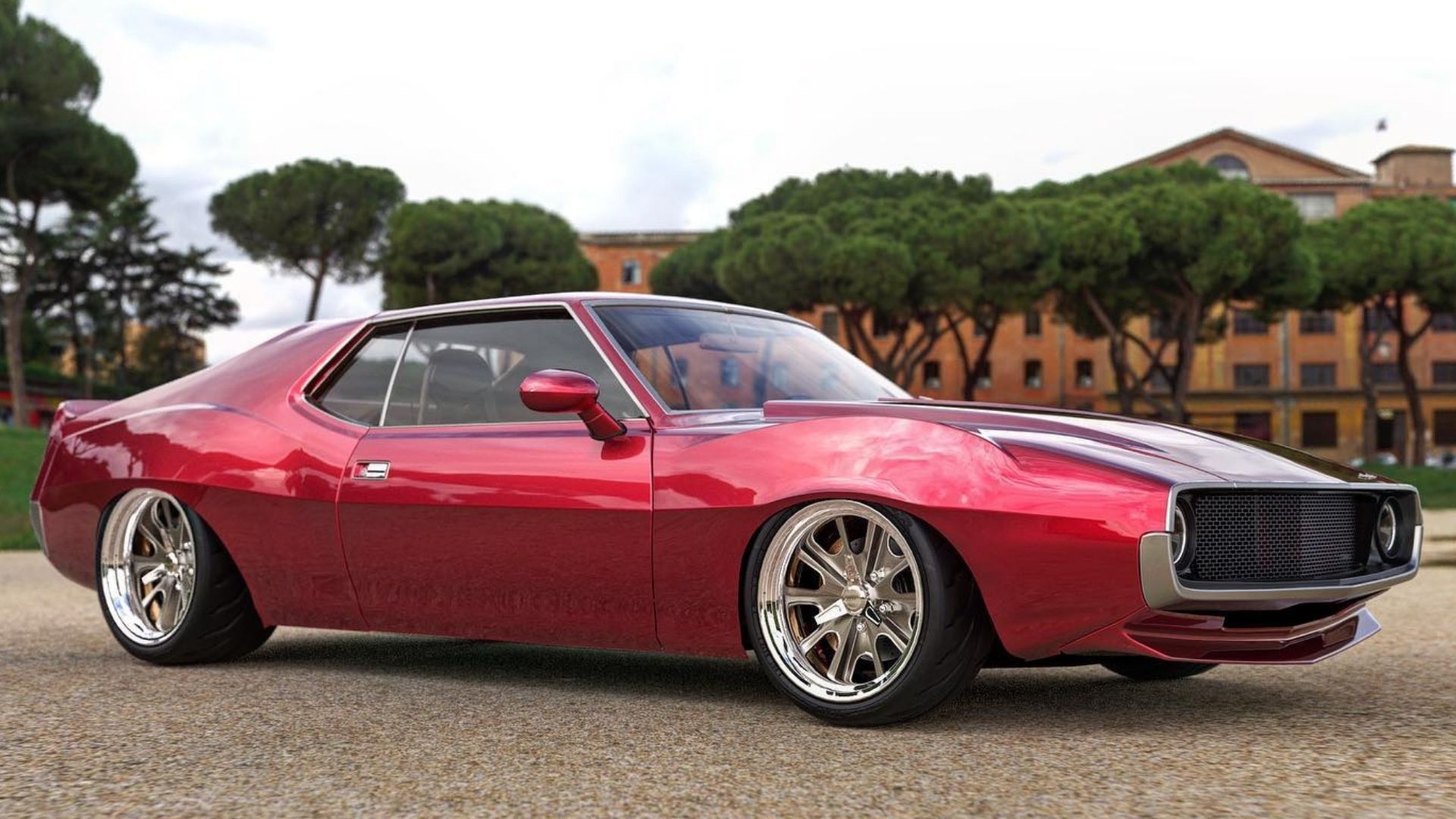 Artist Gives The AMC Javelin A Modern Update