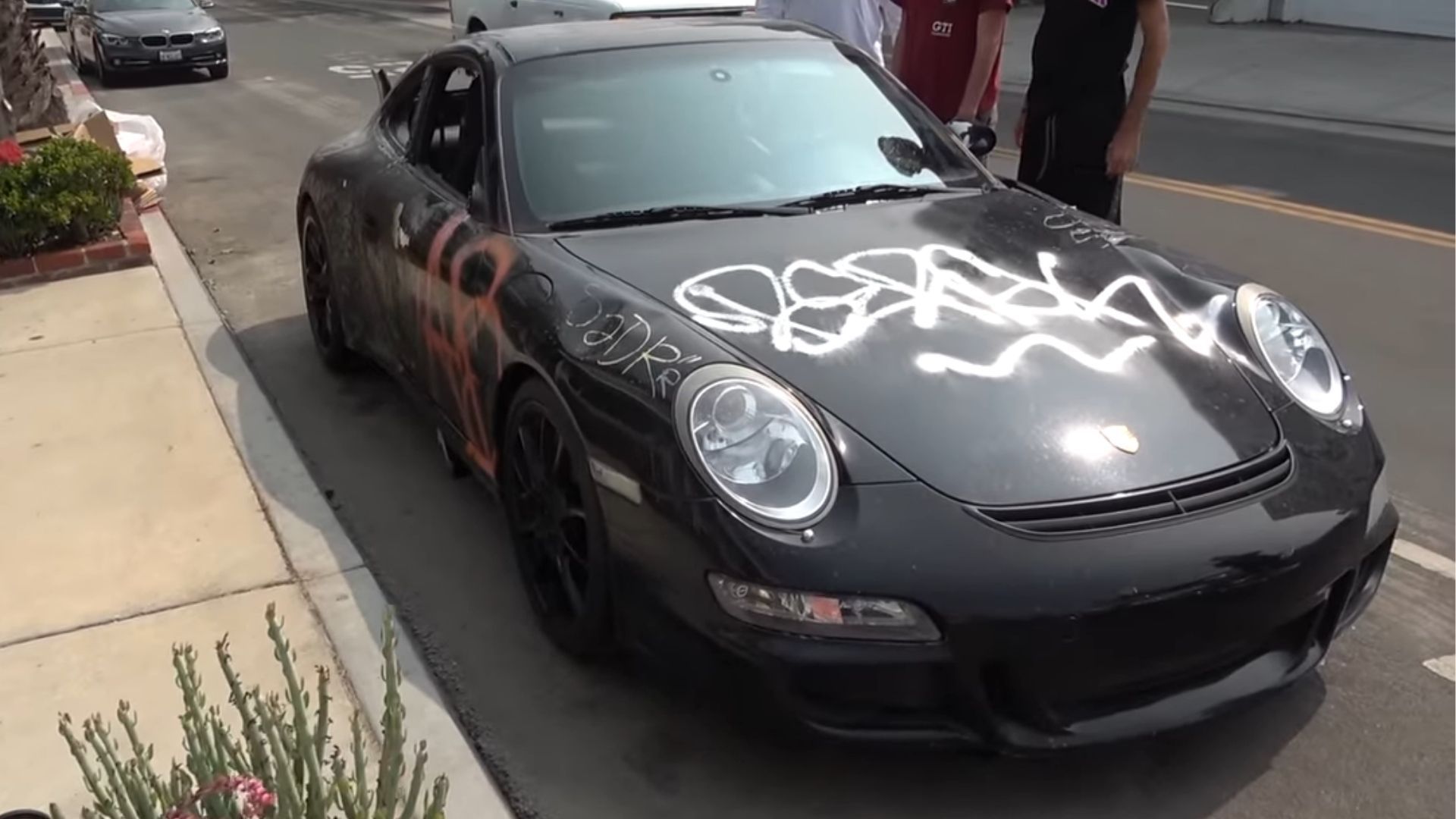 Porsche 911 GT3 RS Damaged In Riots Still Runs Perfectly