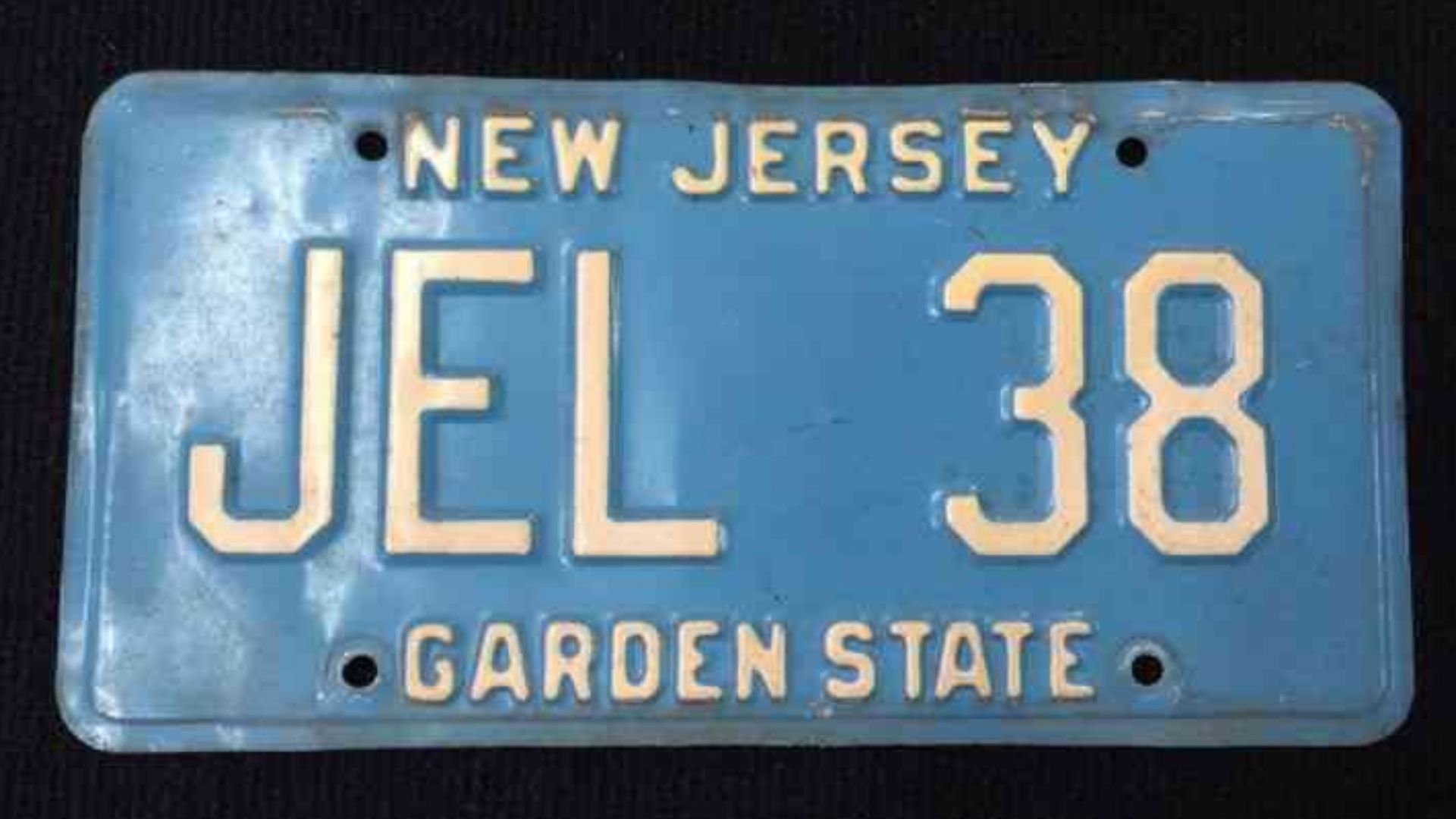 New Jersey To Introduce Vintage-Style License Plates