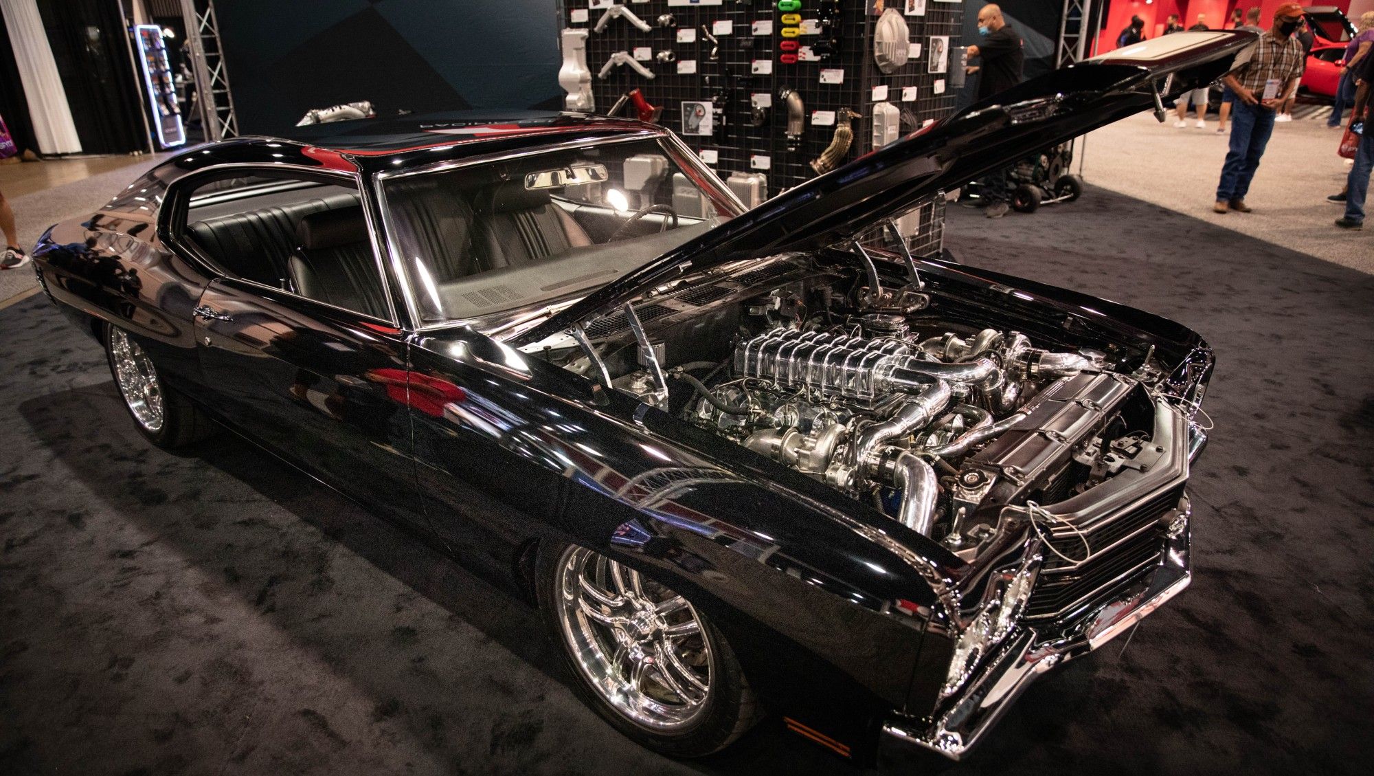 1200-HP Duramax Chevelle Leaves Onlookers Stunned At SEMA