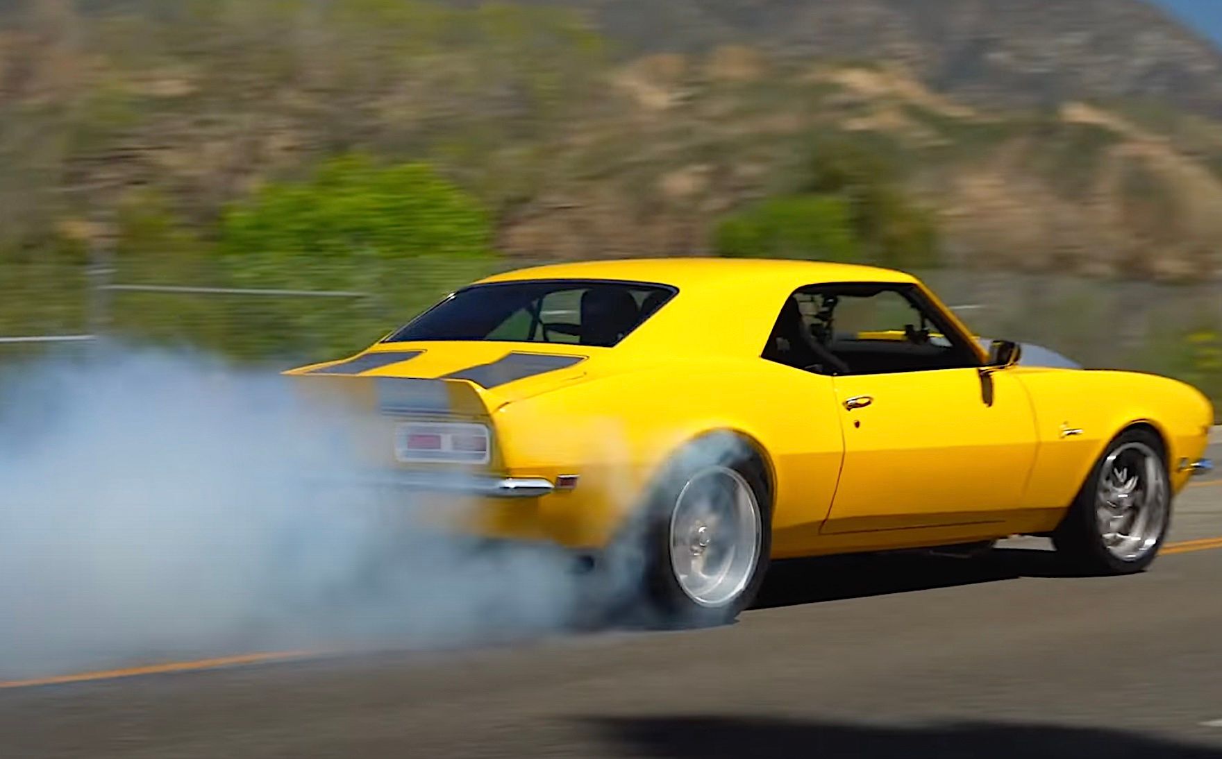 Big Block Bully Camaro Restomod Is A Burnout Machine