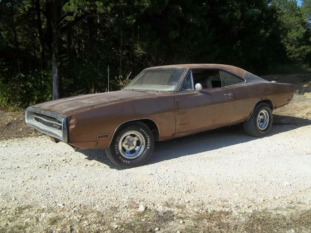 1970 Dodge Charger 500 Project Car Barn Find