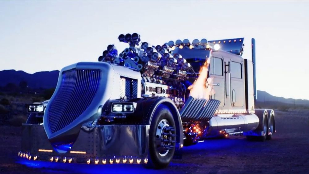 semi truck limo