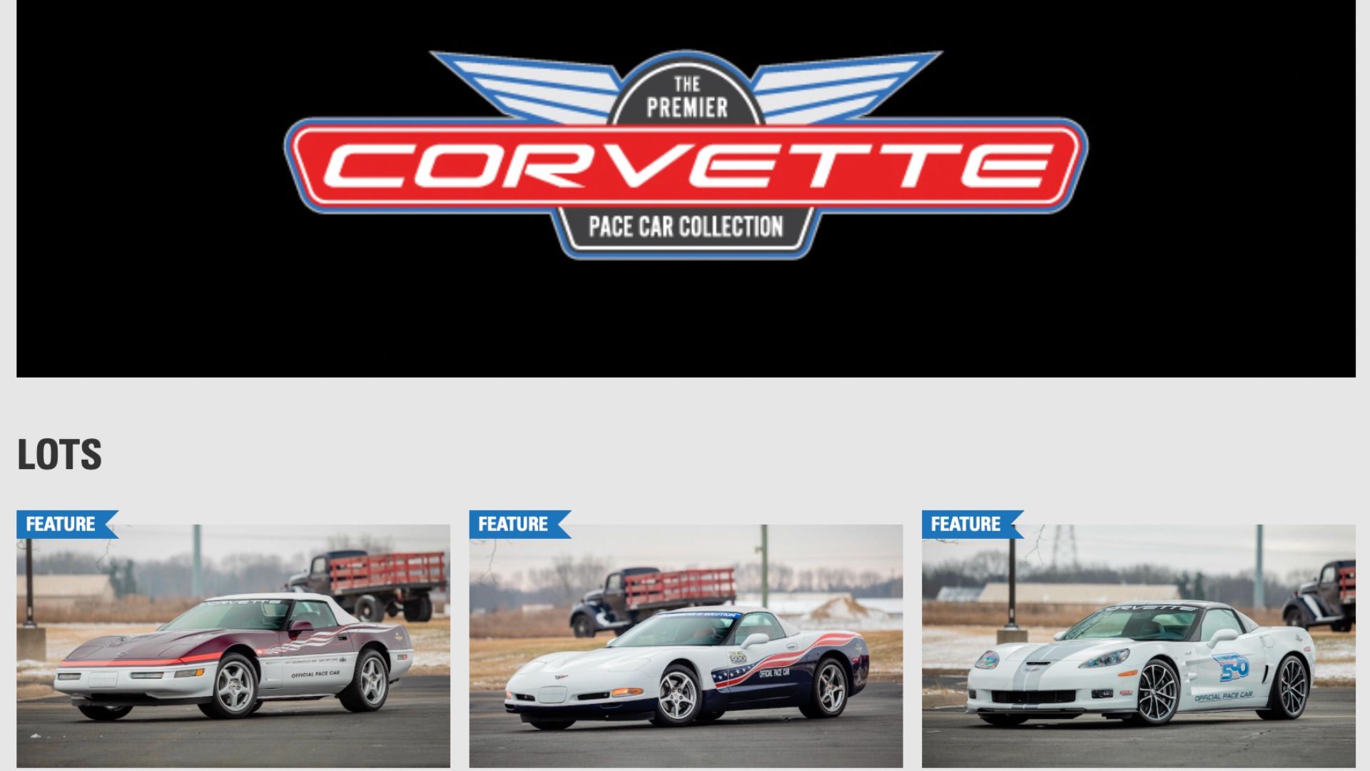 Corvette Pace Car Collection Featured At Mecum