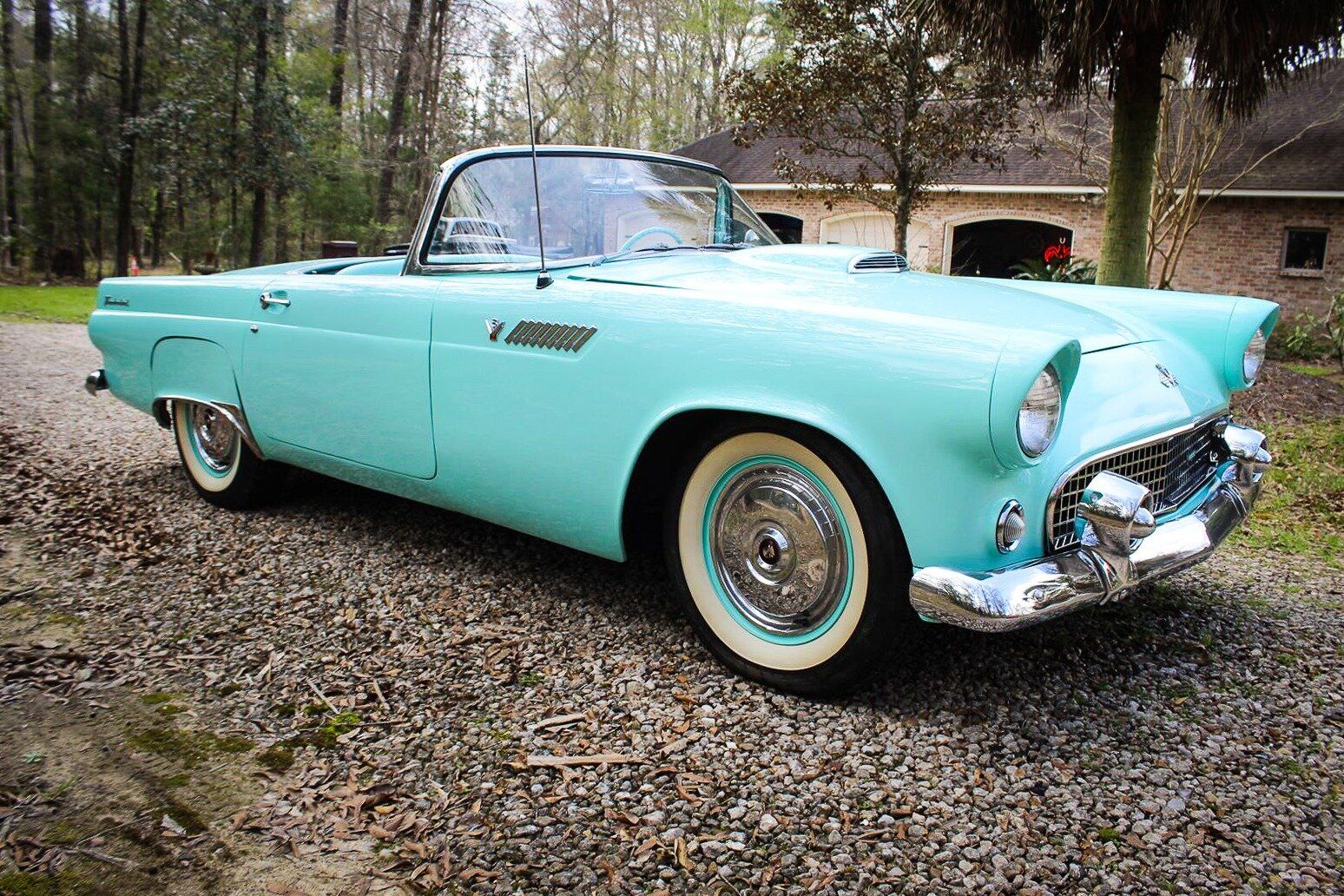 This Beautiful 1955 Ford Thunderbird