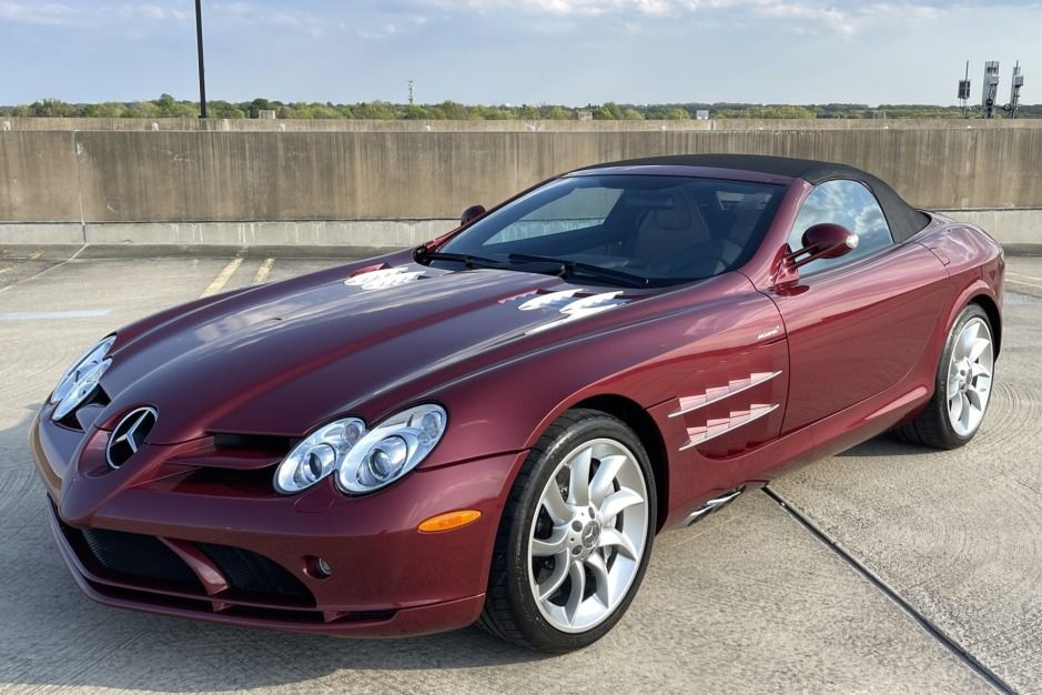 Mercedes SLR MCLAREN капот