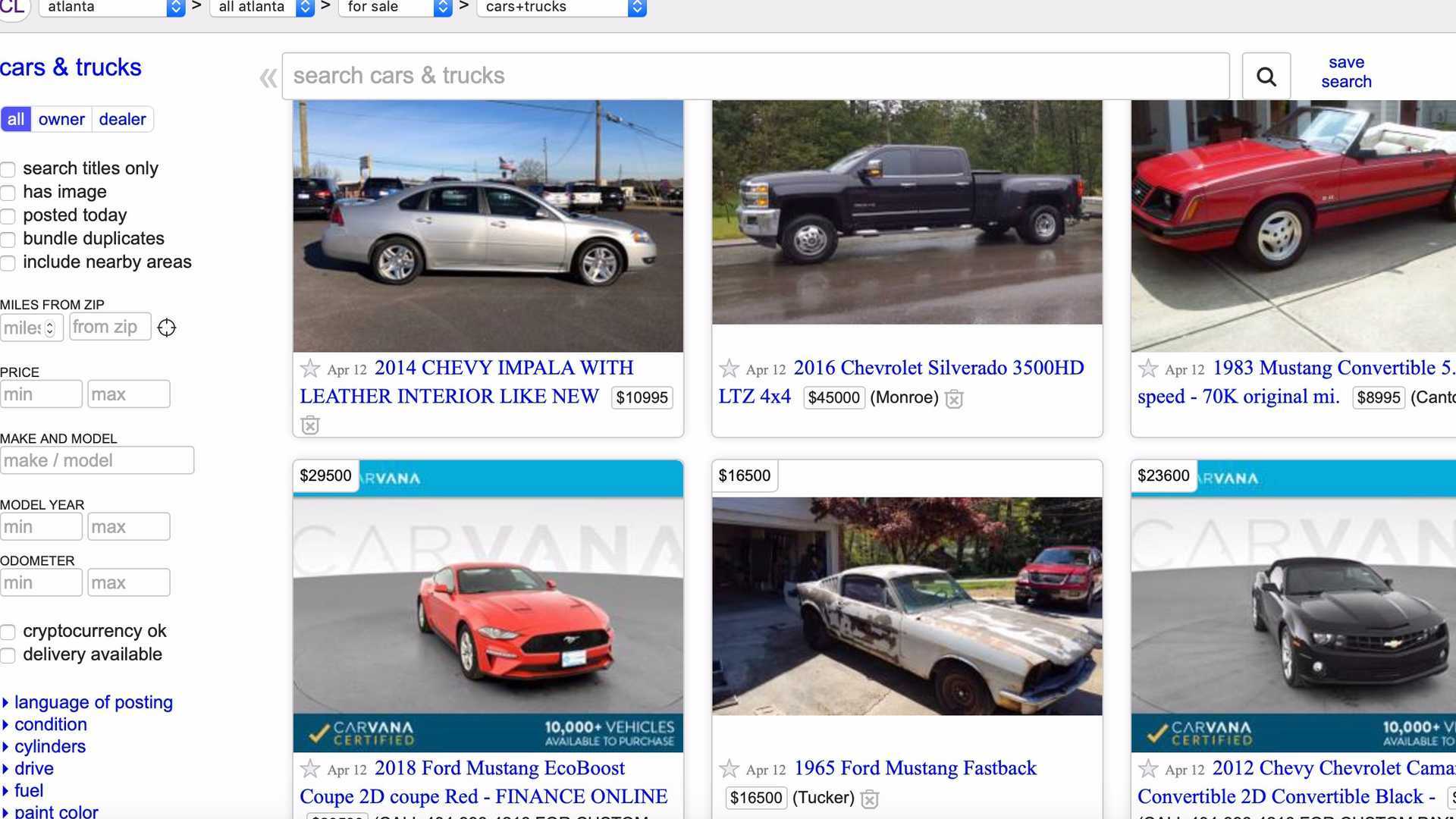 craigslist-is-no-longer-letting-you-list-your-car-for-free