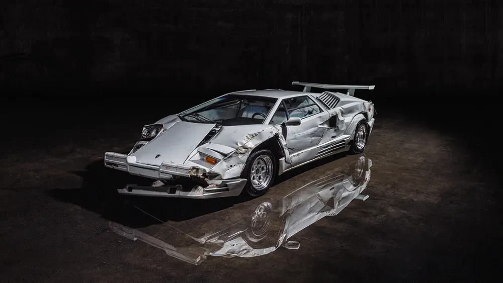 Lamborghini Countach from 'The Wolf of Wall Street'