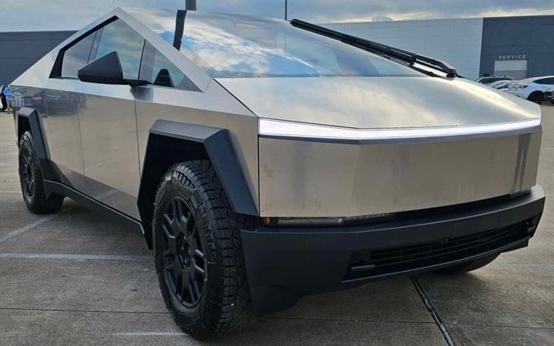 Tesla Cybertruck Is Selling at Premier Auction