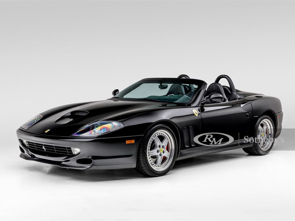 ferrari 550 maranello black