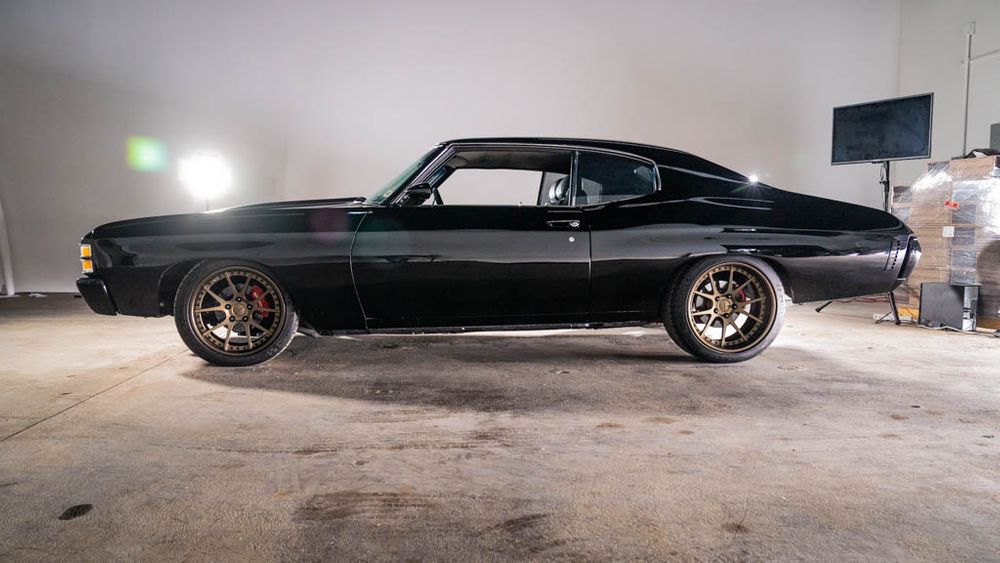 Smoke 'Em All In A Sinister Supercharged 1971 Chevy Chevelle Restomod