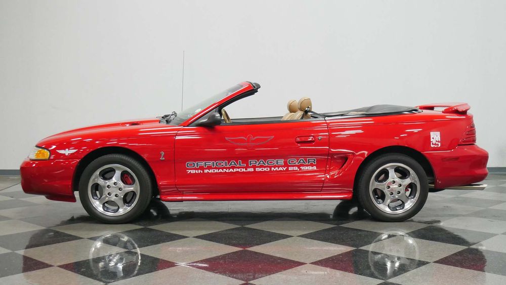 Lead The Pack In This 1994 Ford Mustang Cobra Indy 500 Pace Car 9276