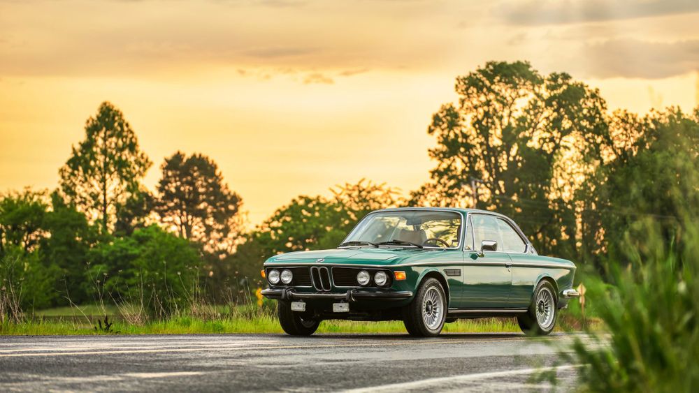 Lavishly Cruise Around Town In A 1974 BMW 3.0CS 5-Speed