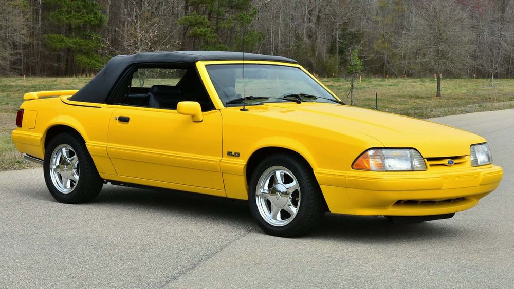 Bid On A Rare 1993 Ford Mustang Limited Edition