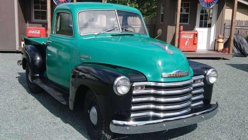 Retired Work Truck: 1950 Chevy 3100 Pickup