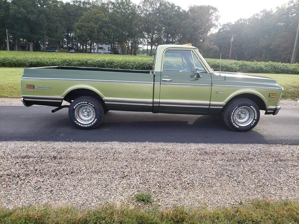 Double Green, Double Headlights: 1969 GMC Sierra Grande