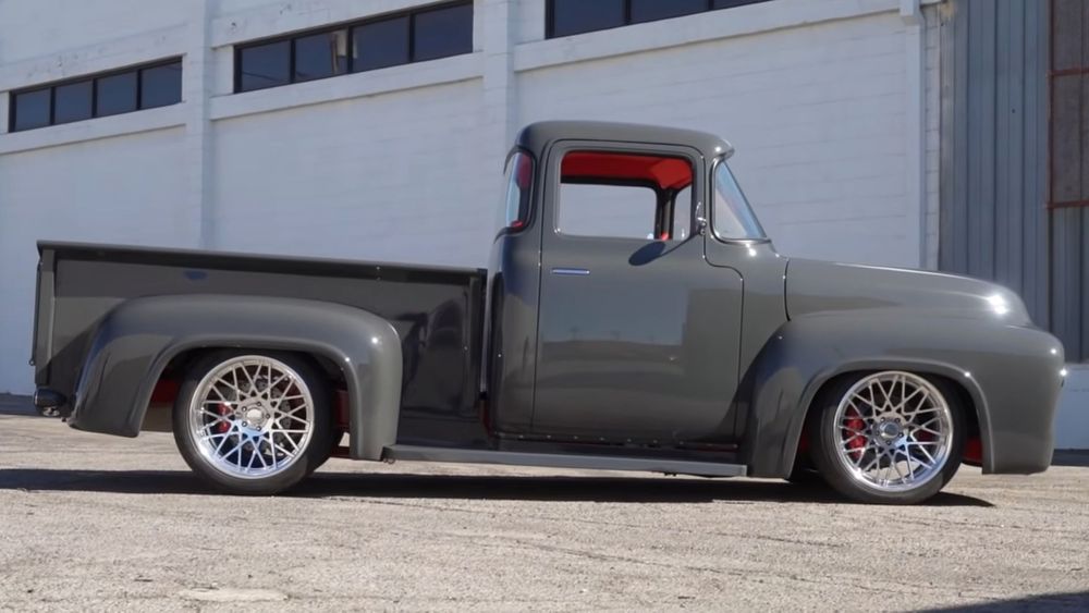 1956 Ford F100 Has A Coyote Kick