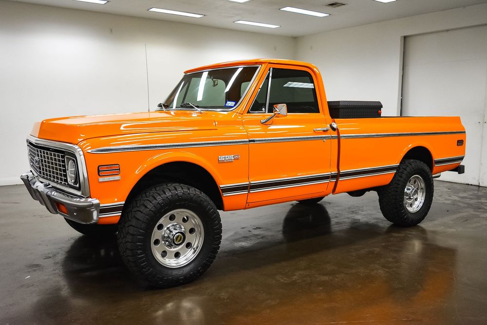 Orange Crusher: 1971 Chevrolet K20 Cheyenne Super