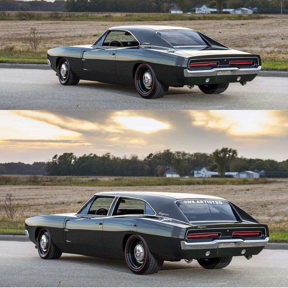 Shooting Brake 1969 Charger Could Have Been The Magnum’s Grandfather