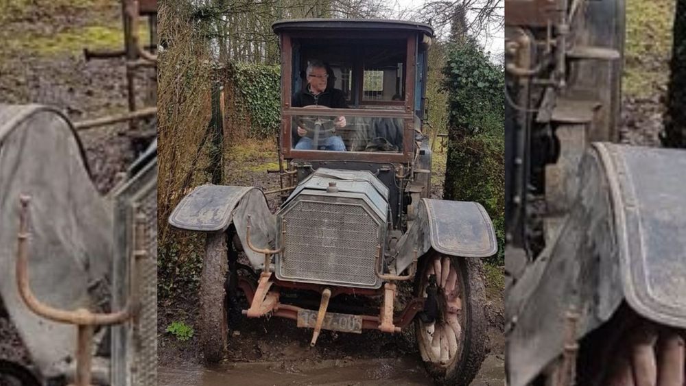 Rare Classic French Car Discovered Abandoned