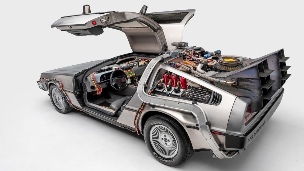 Time Machine DeLorean Inducted Into National Historic Vehicle Register