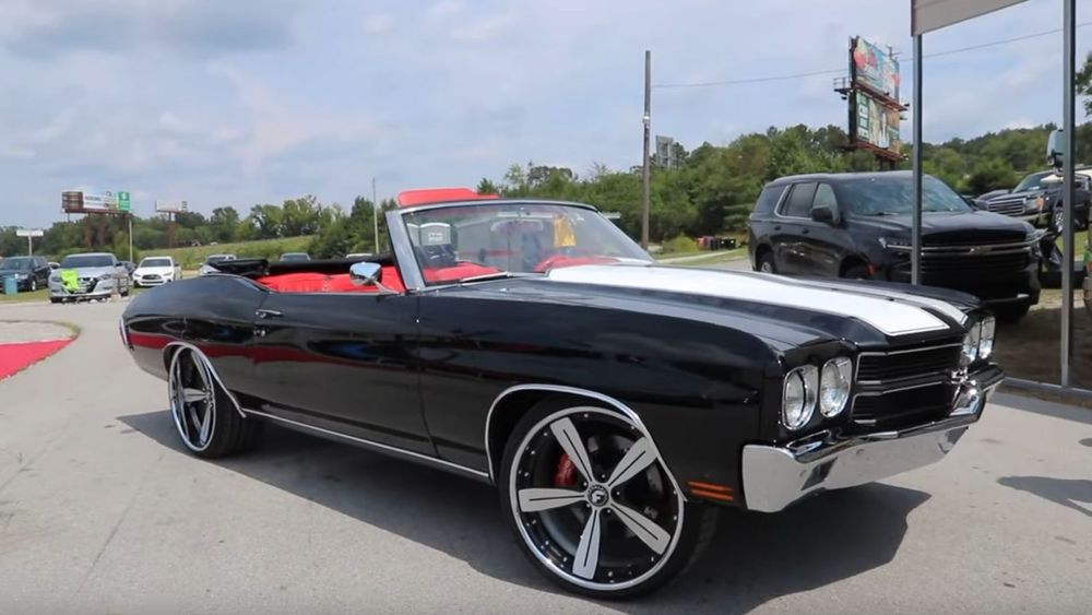 Beautiful 1970 Chevelle Restomod Turned Into A Donk