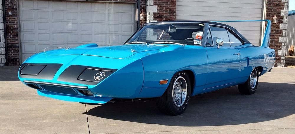 Petty Blue 1970 Plymouth Superbird