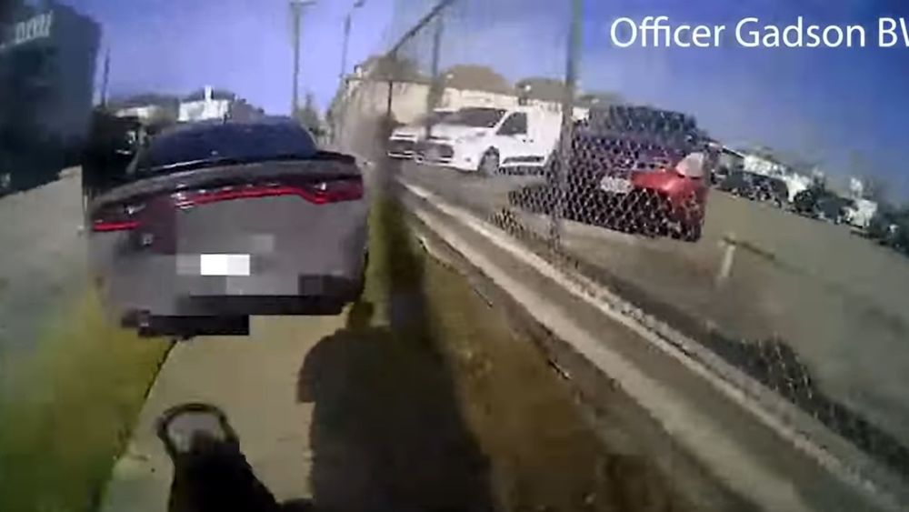 Dodge Charger Driver Gets In Huge Shootout With Houston Police