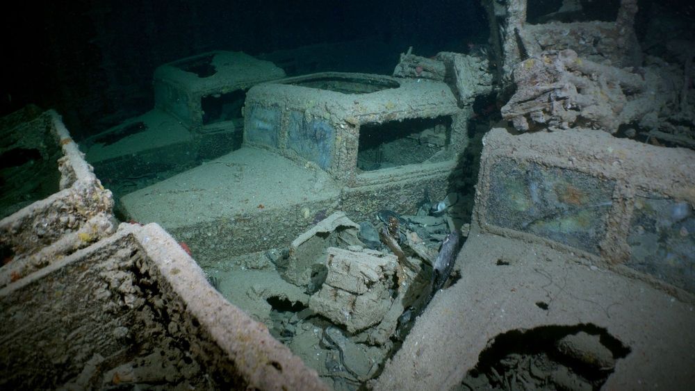 SS Thistlegorm на дне