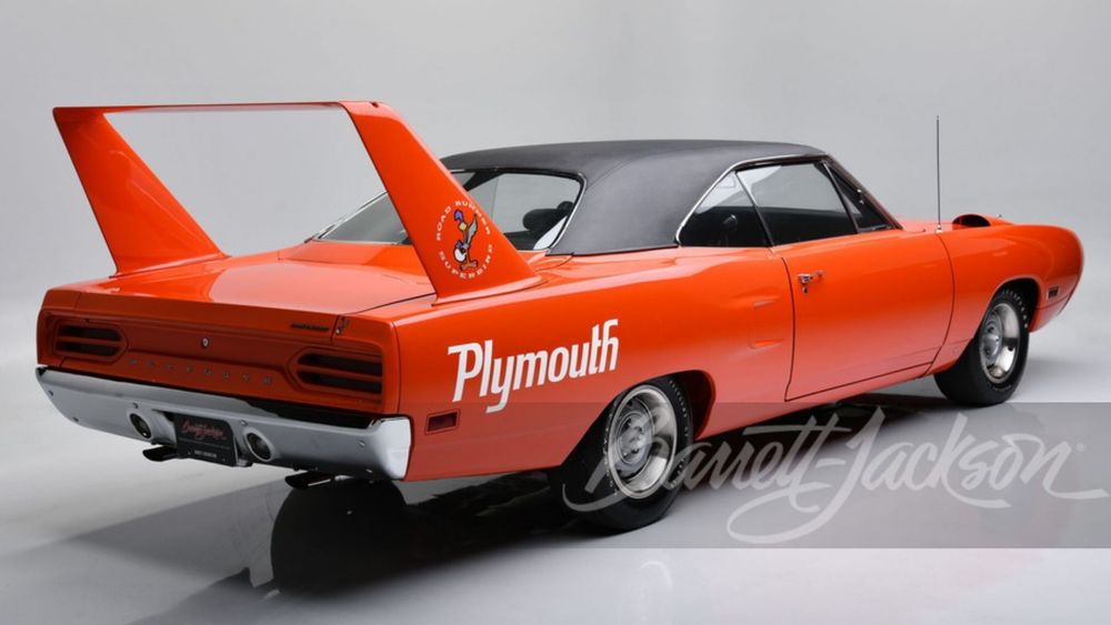 Plymouth Hemi Superbird Auctions For Record Amount