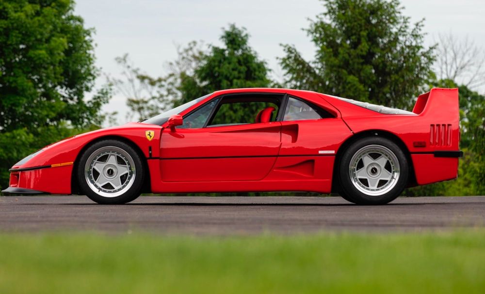 Rare & Desirable F40 Among Many Ferraris on Offer at Mecum