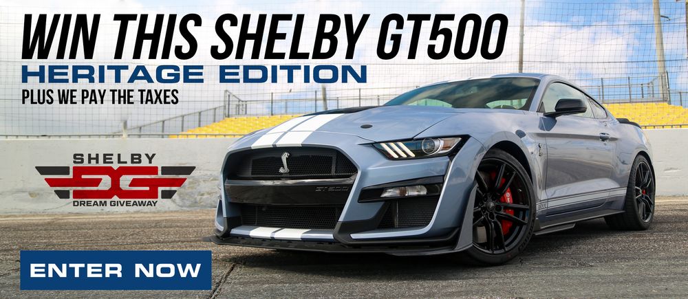 Double Your Chances To Win This Shelby GT500