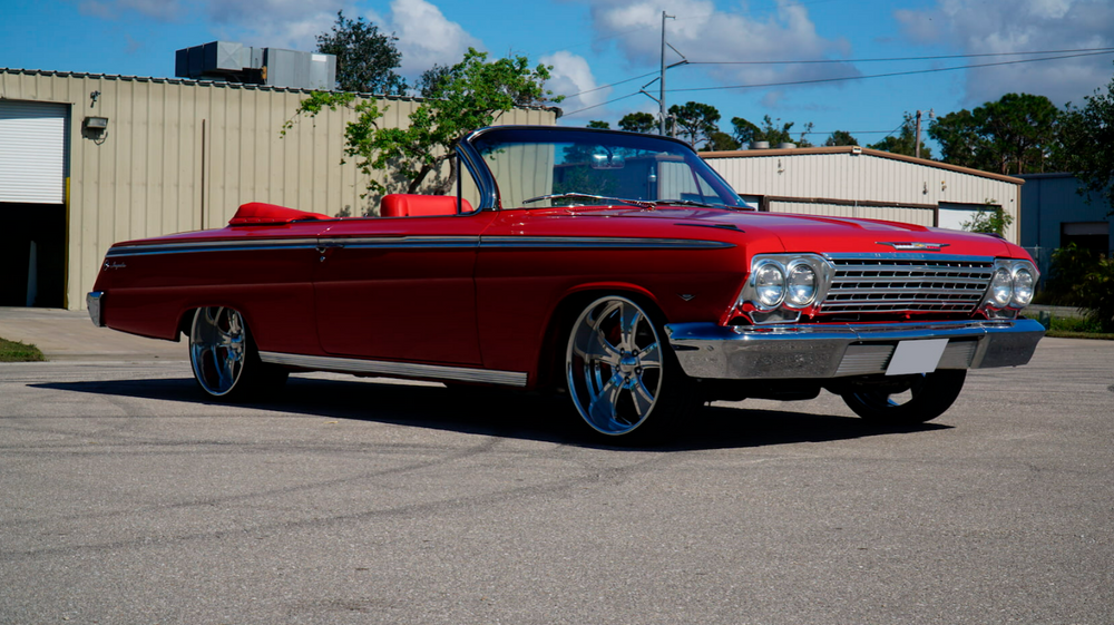 LS7 Powered 1962 Chevrolet Impala Convertible