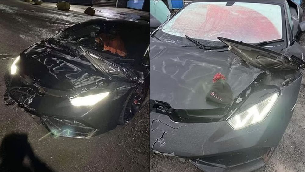 Young Lamborghini Owner Blames Crash On A Cow