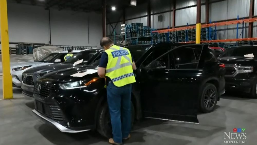 Montreal Authorities Make Stolen Car Bust Again 3644