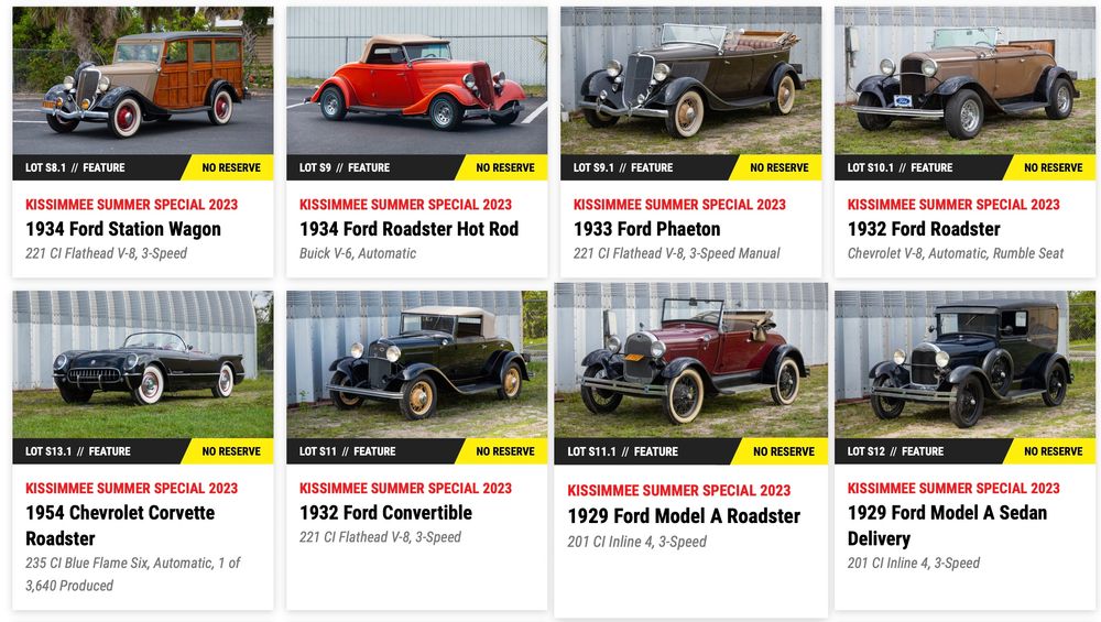 Mitchell Collection Features 1930s Fords