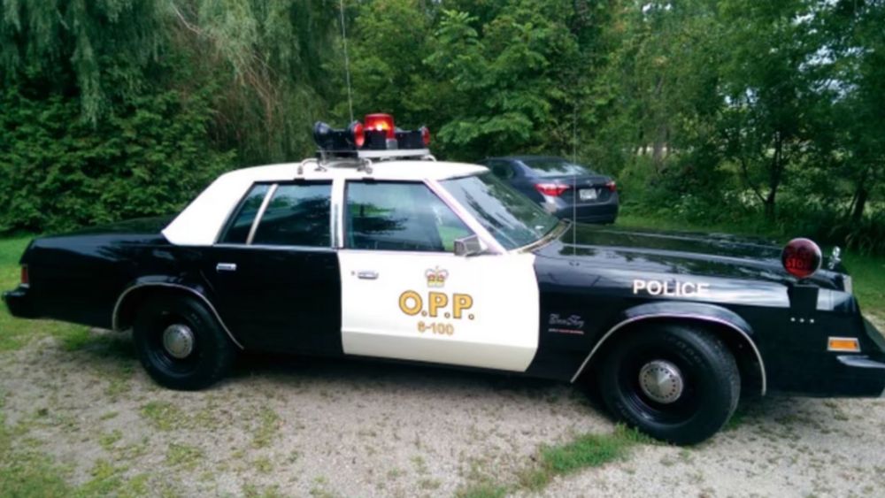 Canadian Man Selling Restored 1981 Plymouth Gran Fury Cop Car