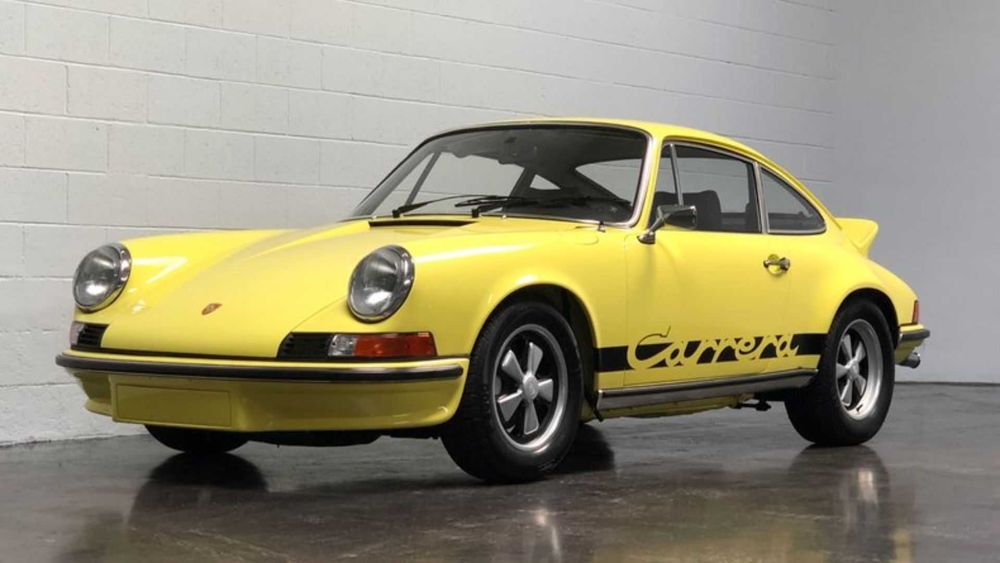 1973 Porsche 911 Carrera RS Has Motorsports Connections