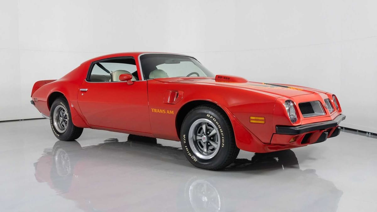 Muscular 1974 Super Duty Trans Am Commands Attention