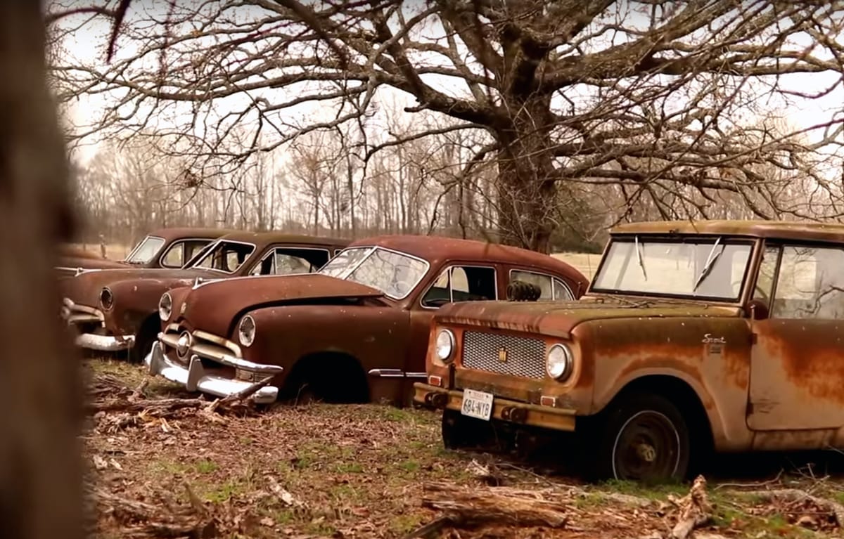 1957 Chevrolet Bel Air Barn Find Leads To Field Full Of Classics