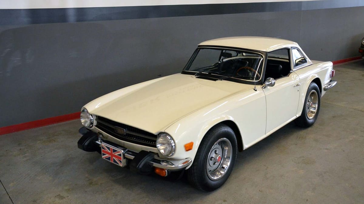 Hit The Road In This Two Owner 1976 Triumph Tr6