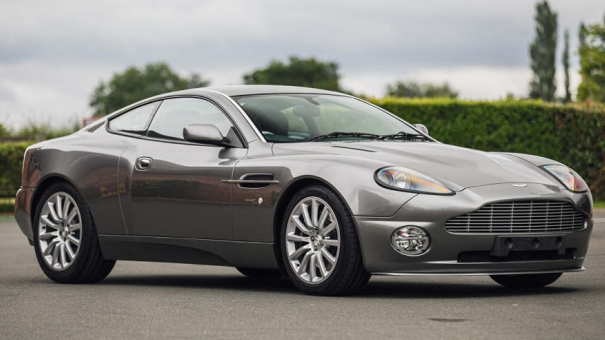 Royal Family's 2003 Aston Martin V12 Vanquish Heading To Auction