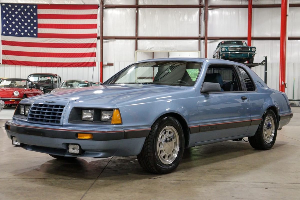 Turbo Lover: 1986 Ford Thunderbird Turbo Coupe